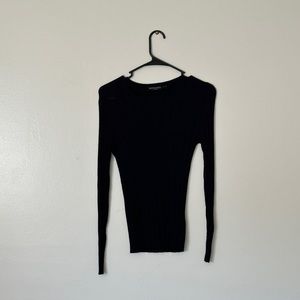 Fitted Long Sleeve Sweater